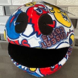PacMan Video Game 80’s Insert Coin Blinky Sticker Bomb Plush / Licensed / NEW
